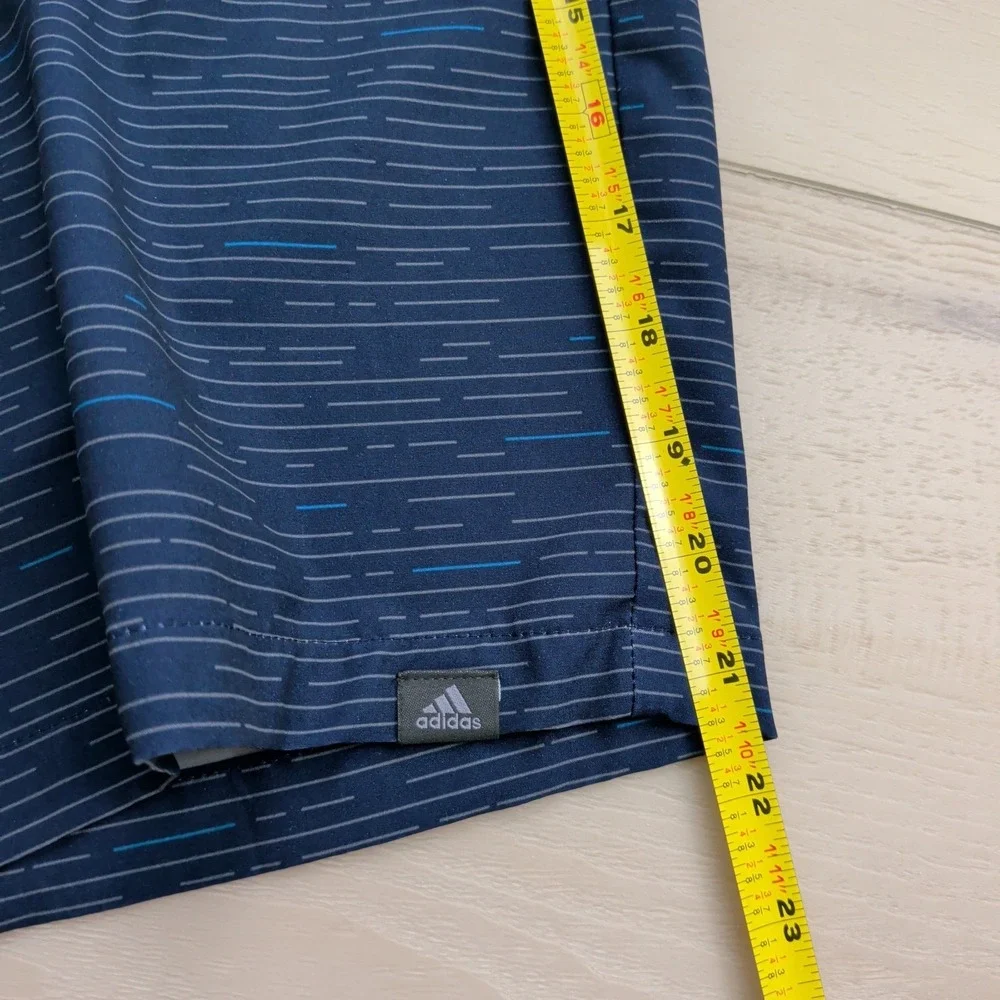 Adidas Ultimate 365 Dash Golf Shorts Mens‎ 30 Blue Flex Grip Waist Performance